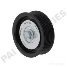 Cargar imagen en el visor de la galería, PAI 180943 CUMMINS 3689465 IDLER PULLEY (6 RIB W/ DUST SHIELD) (ISX / ISX15)