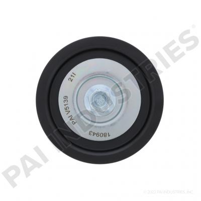 PAI 180943 CUMMINS 3689465 IDLER PULLEY (6 RIB W/ DUST SHIELD) (ISX / ISX15)