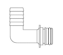 Load image into Gallery viewer, JABSCO® 1877K-3322E 3/4&quot; ELBOW HOSE BARB FITTING (PACKAGE OF 2)