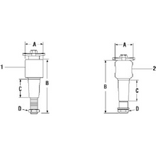 Charger l&#39;image dans la galerie, PAI 750077 HENDRICKSON 64400-004L TORQUE ROD TAPERED STUD BUSHING (MADE IN USA)