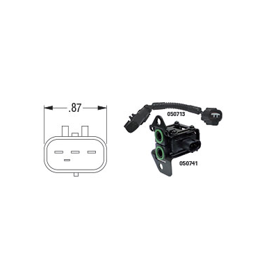 PAI 050742 CUMMINS 4903035 EGT DIFFERENTIAL PRESSURE SENSOR KIT