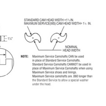 Load image into Gallery viewer, PAI 755291 OEM HENDRICKSON S-24636-1R BRAKE CAMSHAFT (R607326) (USA)