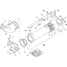 Load image into Gallery viewer, PAI ECA-8605-001 OIL COOLER GASKET KIT FOR MACK E6 / E7 / E-TECH ENGINES (USA)