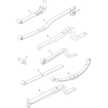 Cargar imagen en el visor de la galería, PAI 750823 HENDRICKSON 3806666C91 FRONT AXLE SPRING (51646-000)