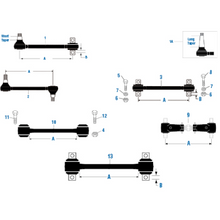 Cargar imagen en el visor de la galería, PAI 741451 FREIGHTLINER A16-16749-002 TORQUE ROD