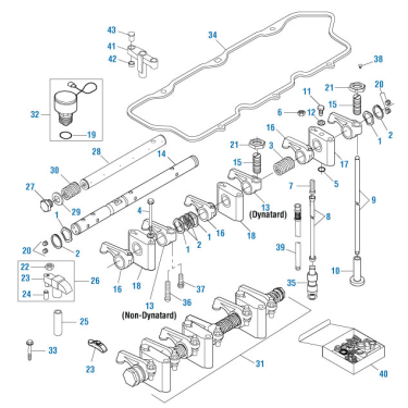 PAI EKT-1103 MACK 57GC198 SOLENOID KIT (DYNATARD) (E6 / E7 / E-TECH / ASET) (USA)