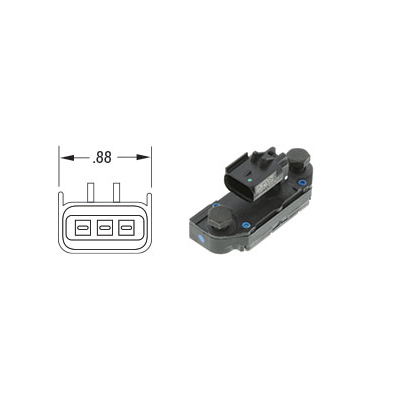 PAI 050738 CUMMINS 4358939 EGR DIFFERENTIAL SENSOR (USA)