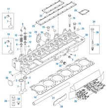 Cargar imagen en el visor de la galería, PAI 040068 HEAD BOLT KIT FOR CUMMINS 6C ISC / ISL ENGINES (3917729, 3917728)