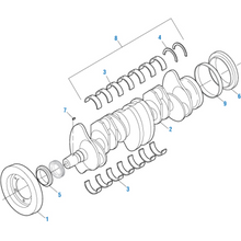 Cargar imagen en el visor de la galería, 202004131633500.Fig-701-3306-Crankshaft_c72cf75e-ca87-4e57-9cad-81c32e13e4ea.png