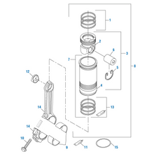 Load image into Gallery viewer, PAI 801182 MACK 21330684 CYLINDER KIT (MADE IN USA) (SEE MV1303-001)