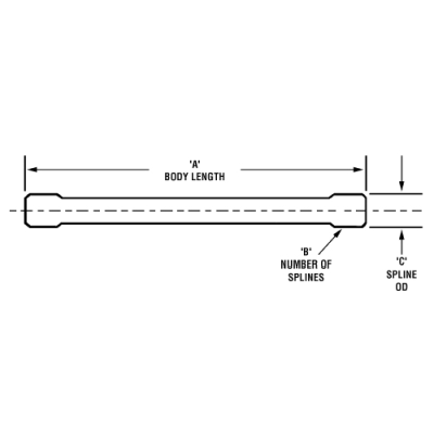 PAI 808090 MACK 68KH415 DRIVE AXLE (25133679)