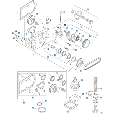 PAI 181840 CUMMINS 3049000 THERMOSTAT (160 DEG) (NON-VENTED)