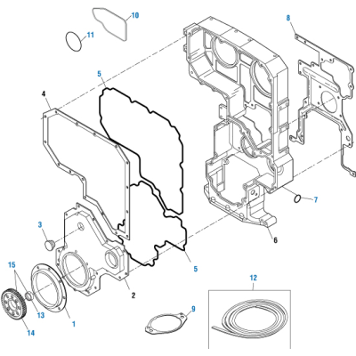 PACK OF 10 PAI 621252 DETROIT DIESEL 23527273 / CUMMINS 4299124 O-RING (USA)