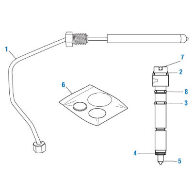 PAI ERK-3425 MACK 209SB18 INJECTOR SEAL KIT (E7 / E-TECH / ASET) (USA)