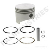 PAI 220016 CUMMINS 3803932 PISTON KIT WITH RINGS (.020) (SS296 / 13.2 CFM)